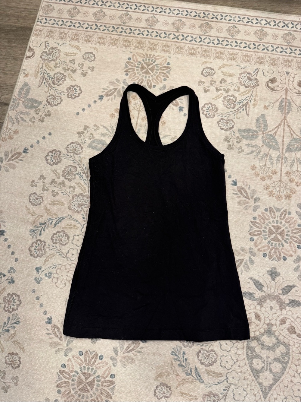 lululemon athletica Black Racerback Tank